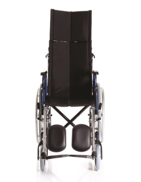 Carrozzina Pieghevole da Transito - Con Schienale Prolungato