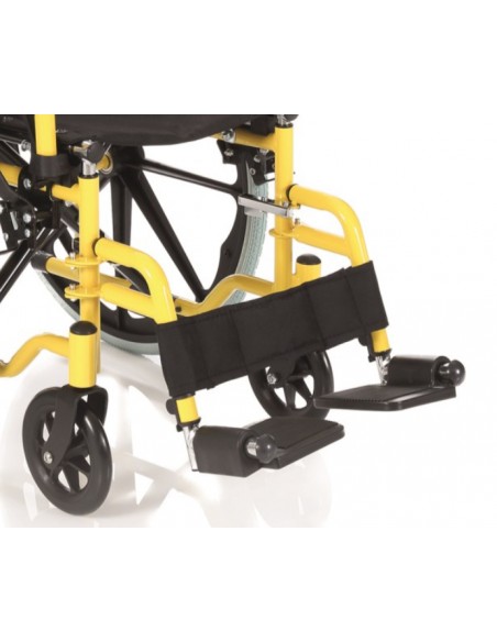 Carrozzina Pieghevole ad Autospinta per Bambini - Telaio in Acciaio Verniciato