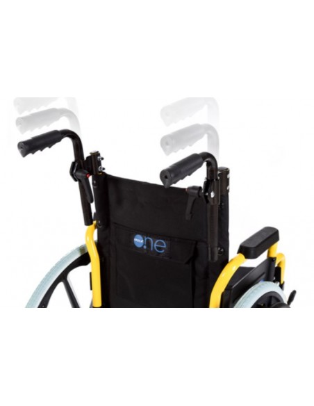 Carrozzina Pieghevole ad Autospinta per Bambini - Telaio in Acciaio Verniciato