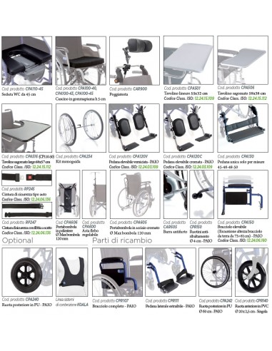 Carrozzina ad Autospinta Pieghevole -...